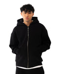 Essential Black Zip-up