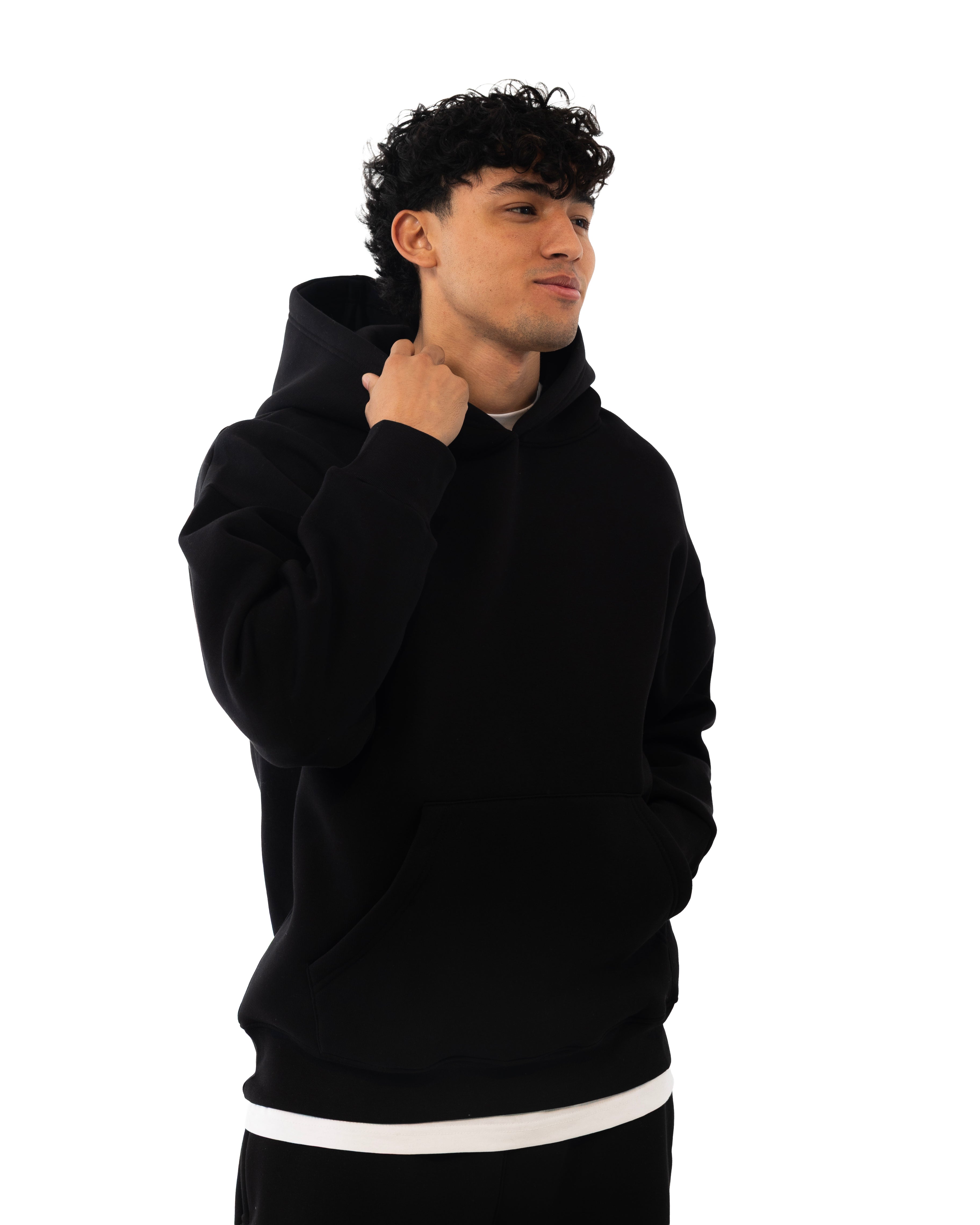 Essential Black hoodie