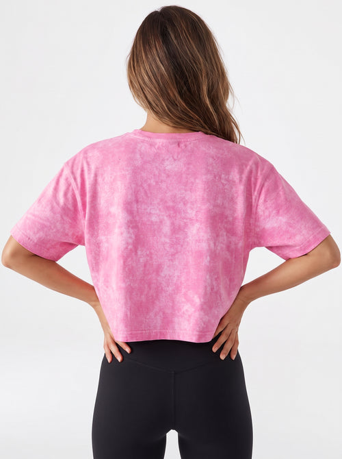Cloud Washed Pink Tee