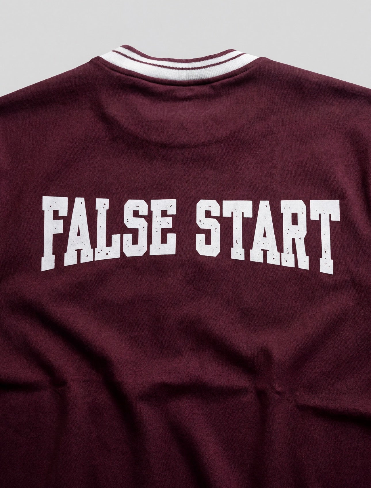 Burgundy Baseball Shirt