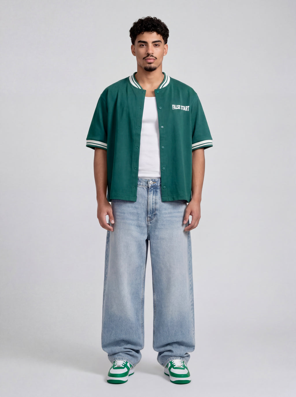 Forest Green Baseball Shirt