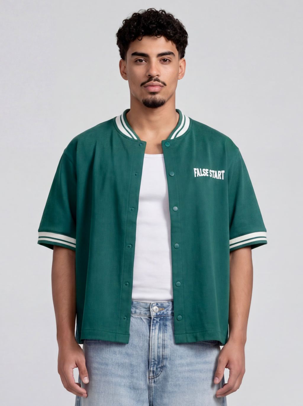 Forest Green Baseball Shirt