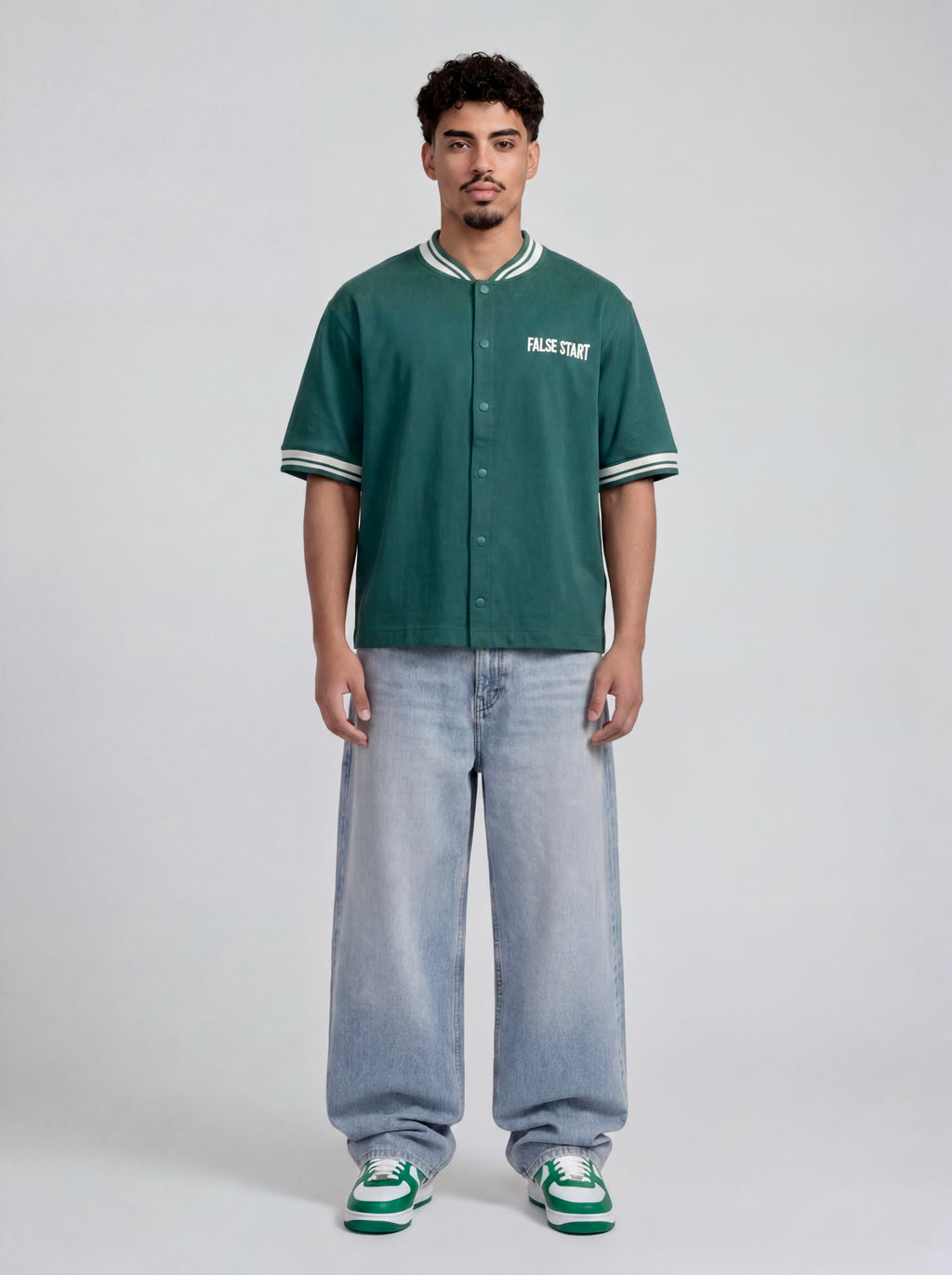 Forest Green Baseball Shirt