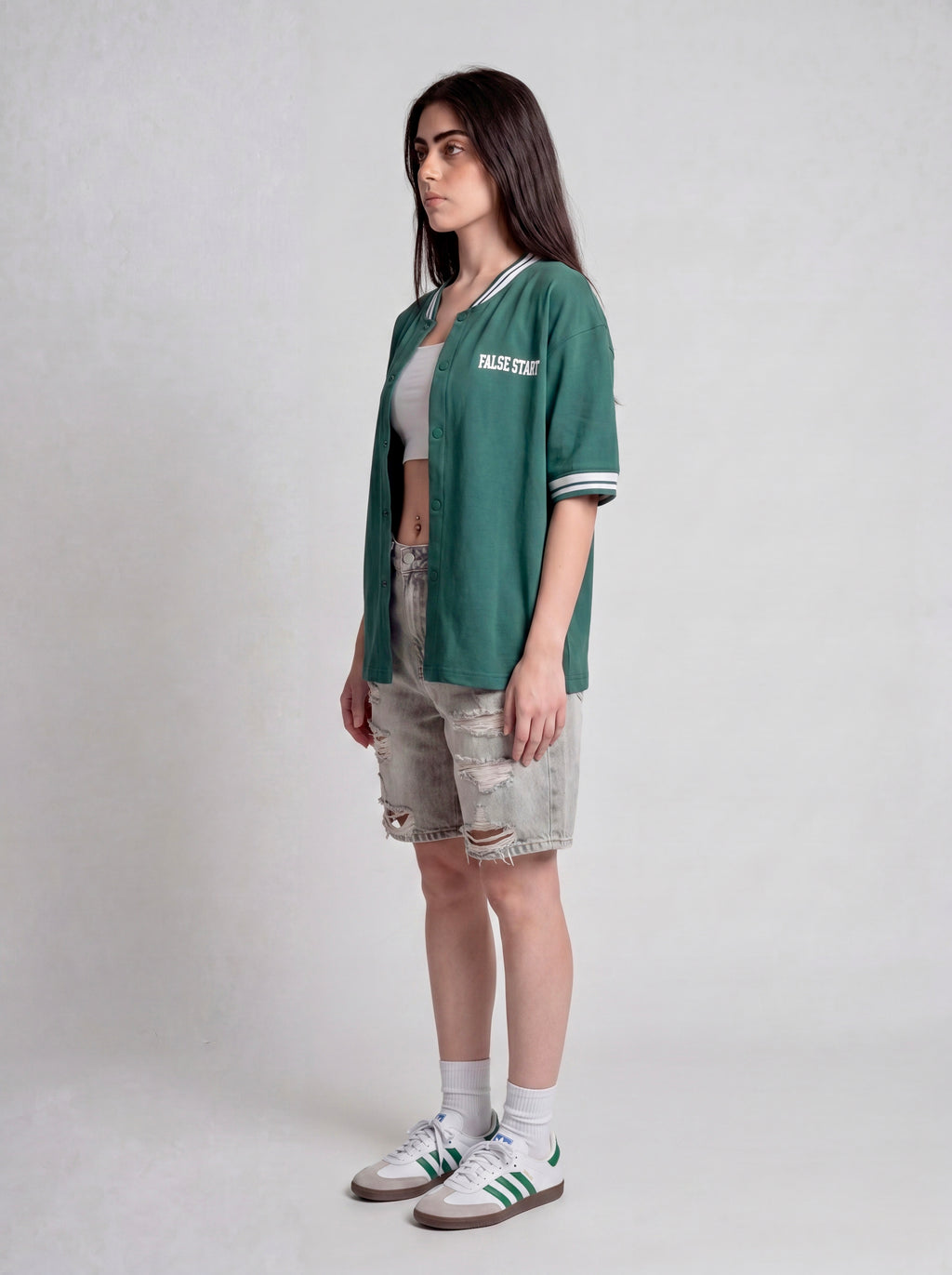 Forest Green Baseball Shirt