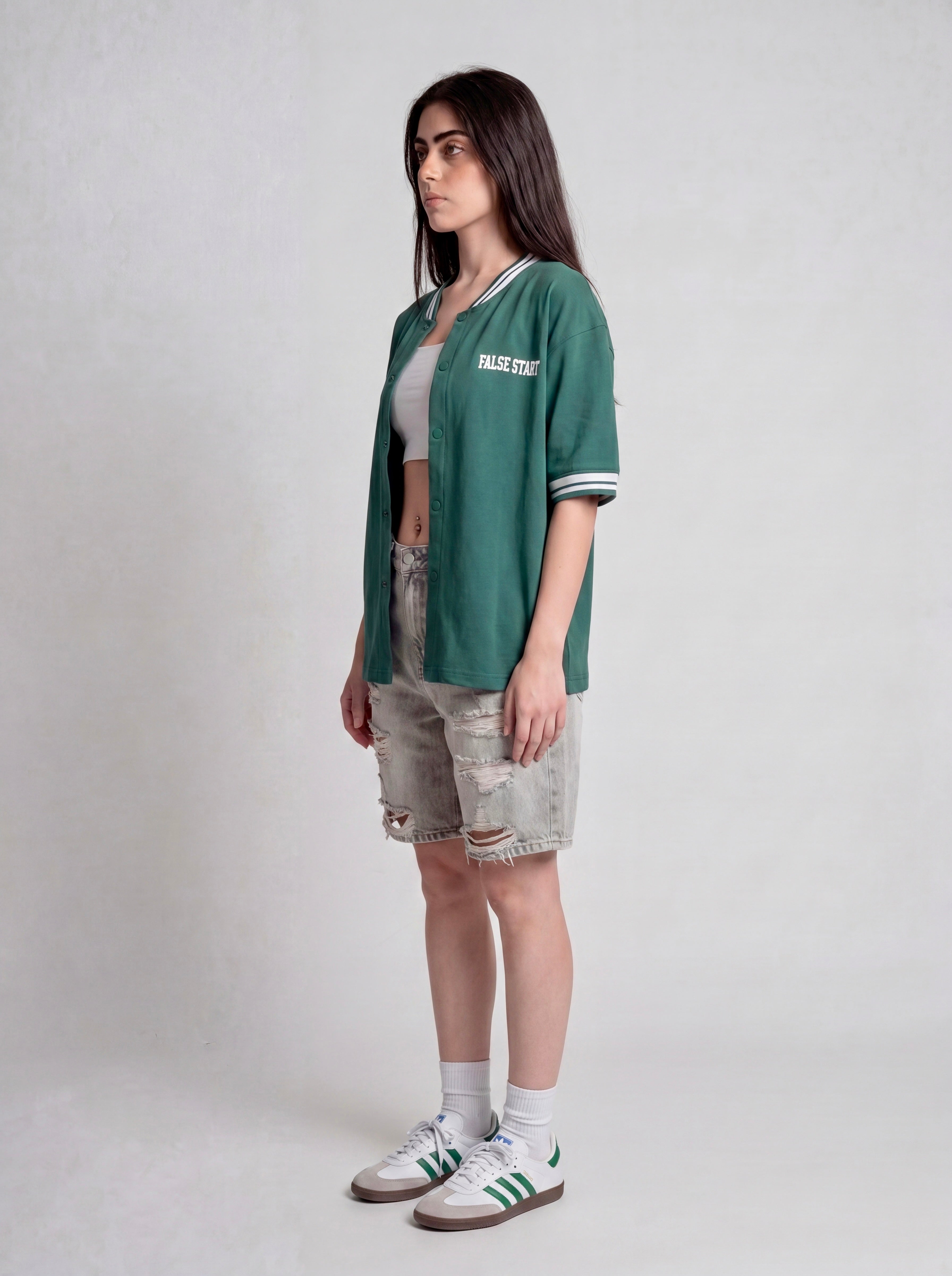 Forest Green Baseball Shirt