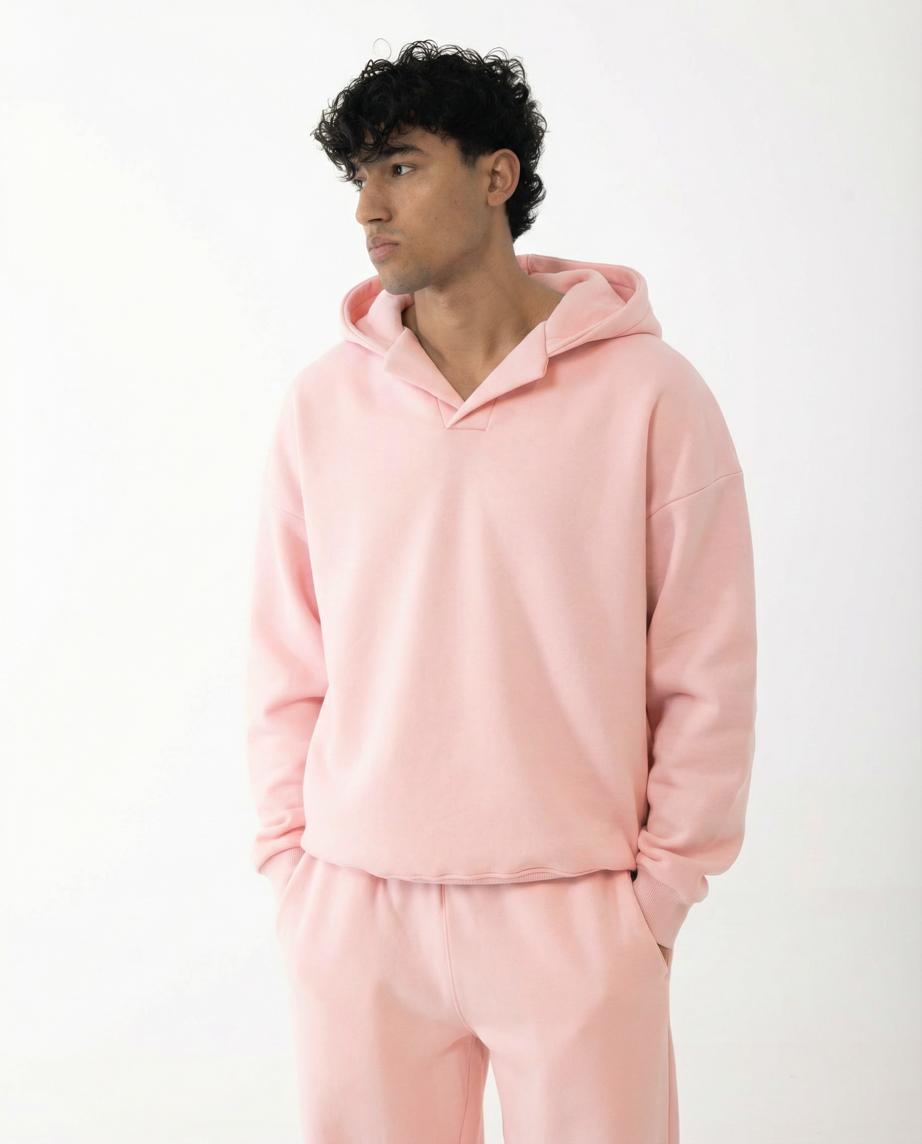 ESSENCE Baby Pink Hoodie