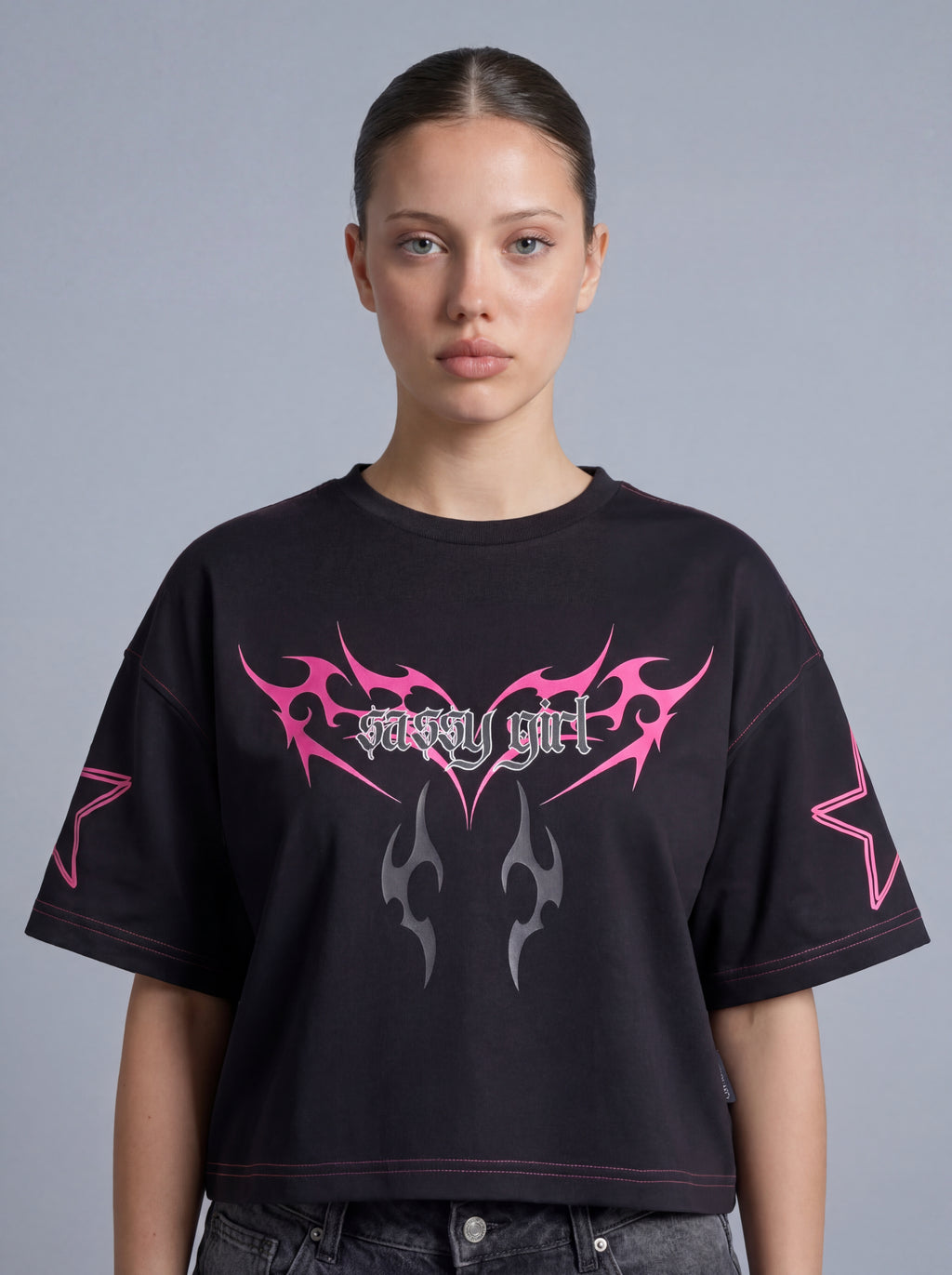 SASSY GIRL 96 BOXY TEE