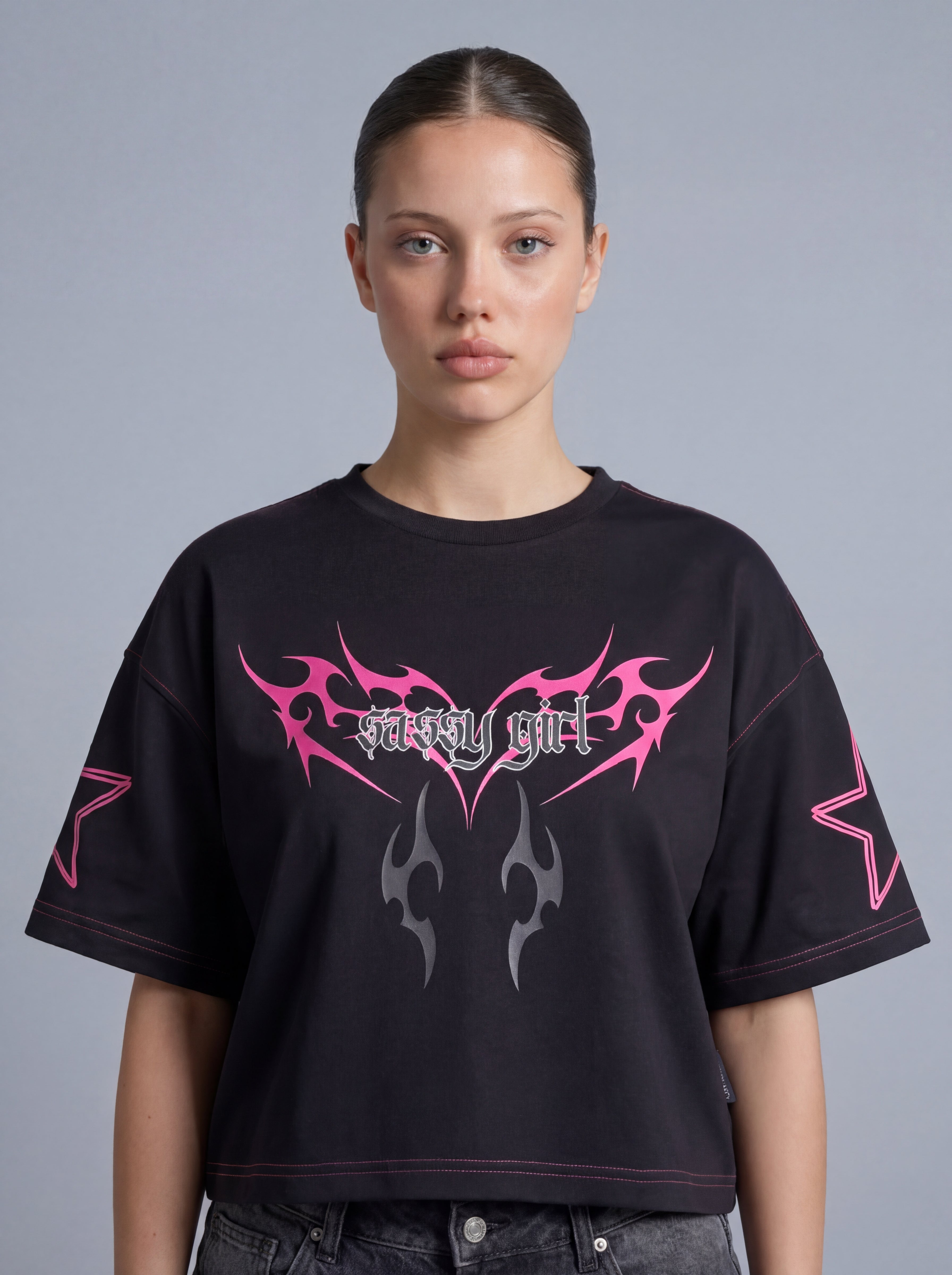 SASSY GIRL 96 BOXY TEE