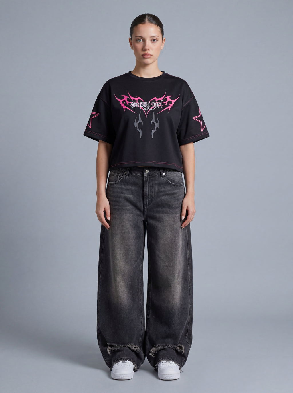 SASSY GIRL 96 BOXY TEE